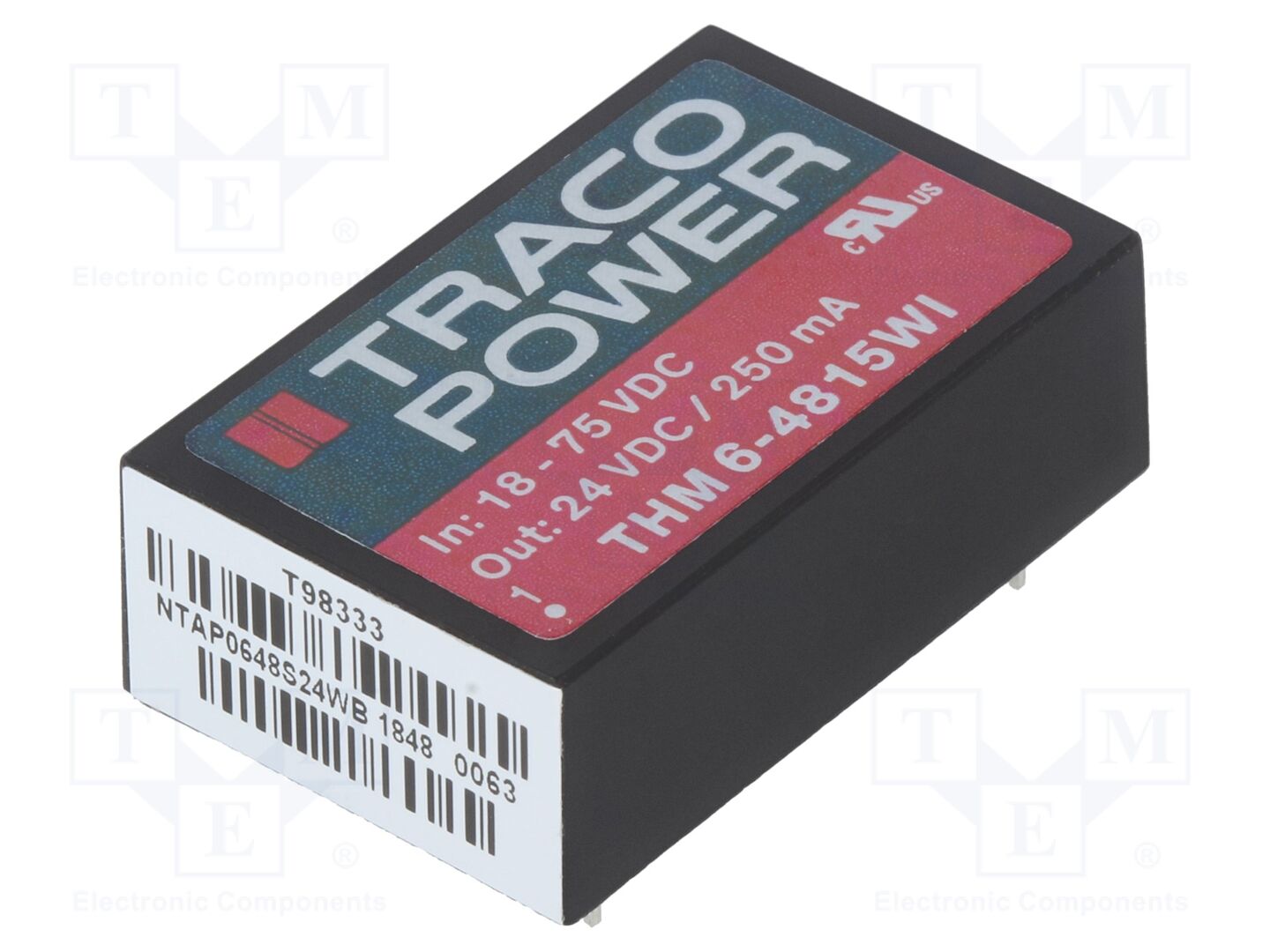 TRACO POWER THM6-4815WI DC/DC-muunnin 6W