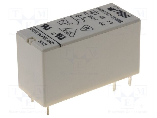 RELPOL RM85-2021-35-1005 Sähkömagneettinen rele 5VDC