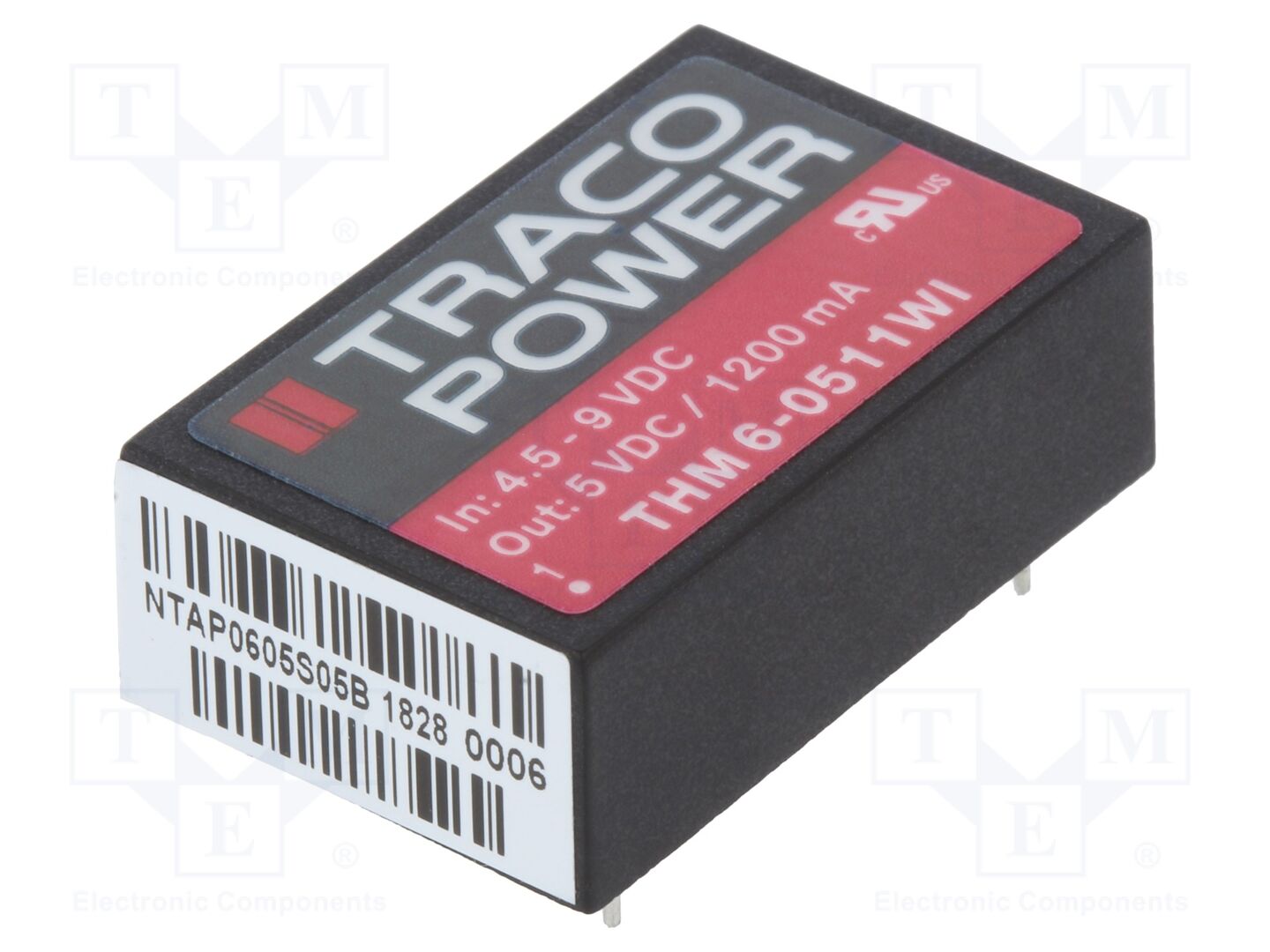 TRACO POWER THM6-0511WI DC/DC-muunnin 6W