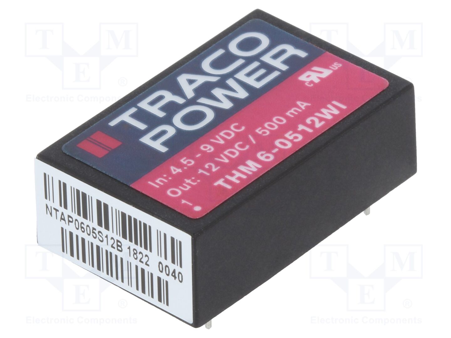 TRACO POWER THM6-0512WI DC/DC-muunnin 6W