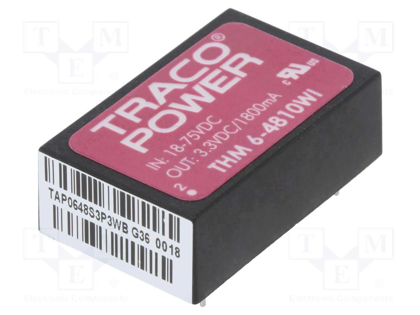 TRACO POWER THM6-4810WI DC/DC-muunnin 6W