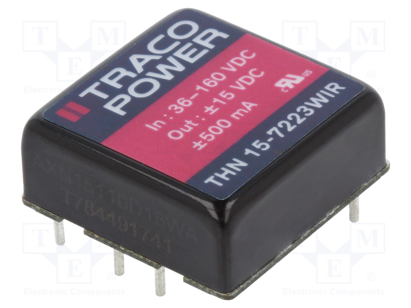 TRACO POWER THN15-7223WIR DC/DC-muunnin 15W