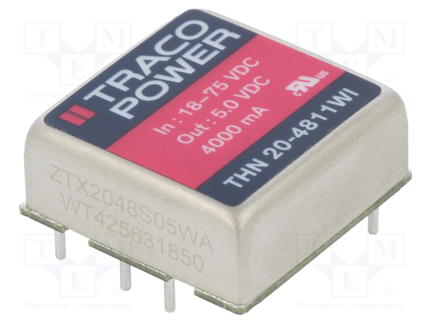 TRACO POWER THN20-4811WI DC/DC-muunnin 20W