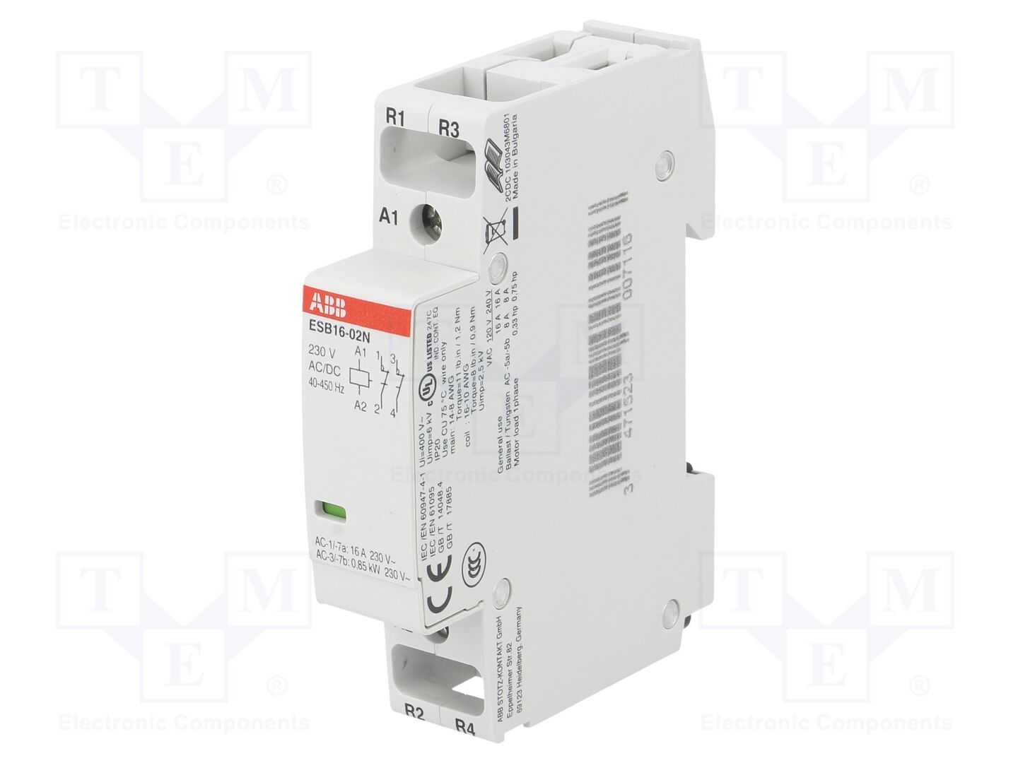 ABB ESB16-02N-06 Asennuskontaktori 16A