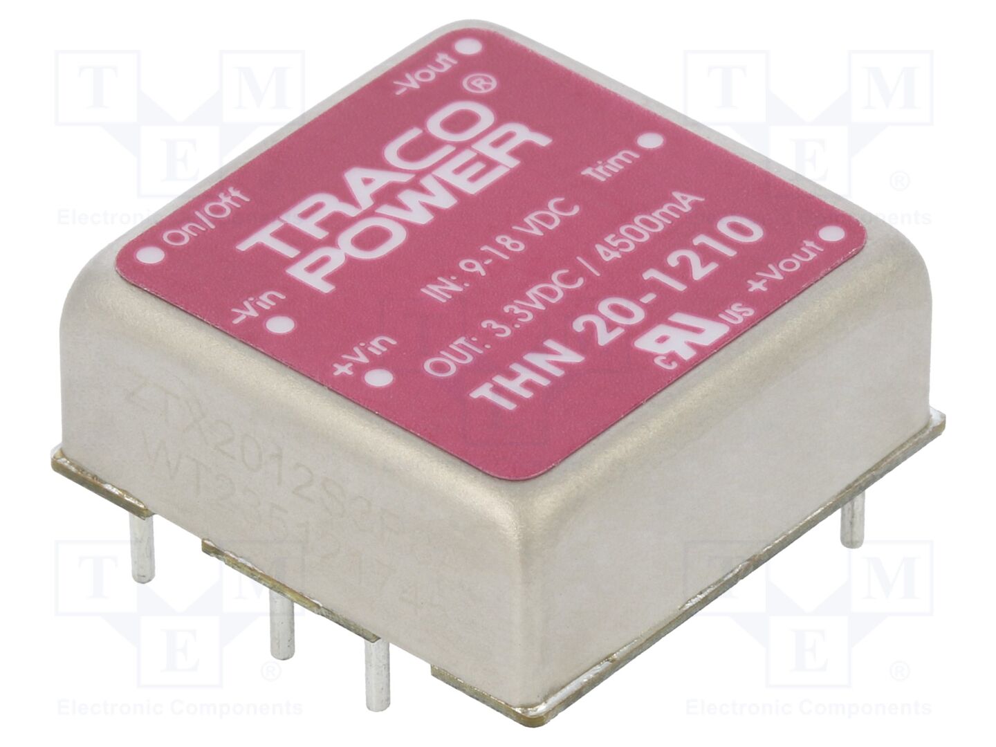 TRACO POWER THN20-1210 DC/DC-muunnin 20W