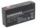 EUROPOWER ACCU-EP1.2-6/EUR Akku 6V 1.2Ah AGM