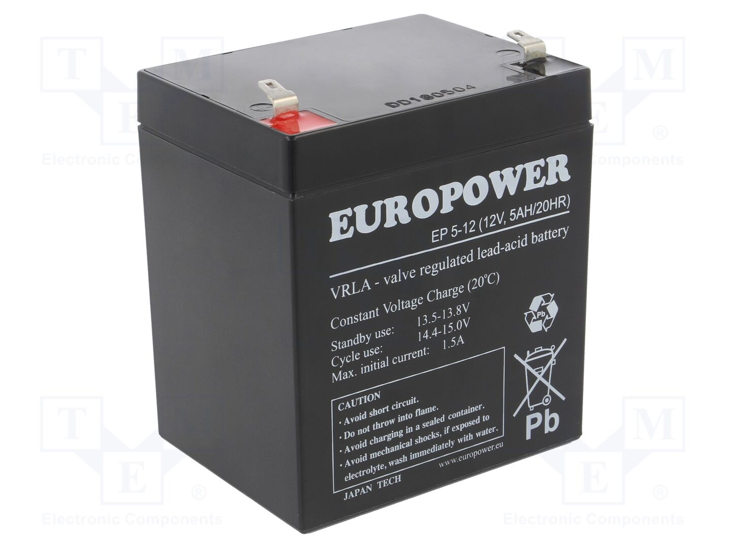 EUROPOWER ACCU-EP5-12/EUR Happokenno 12V