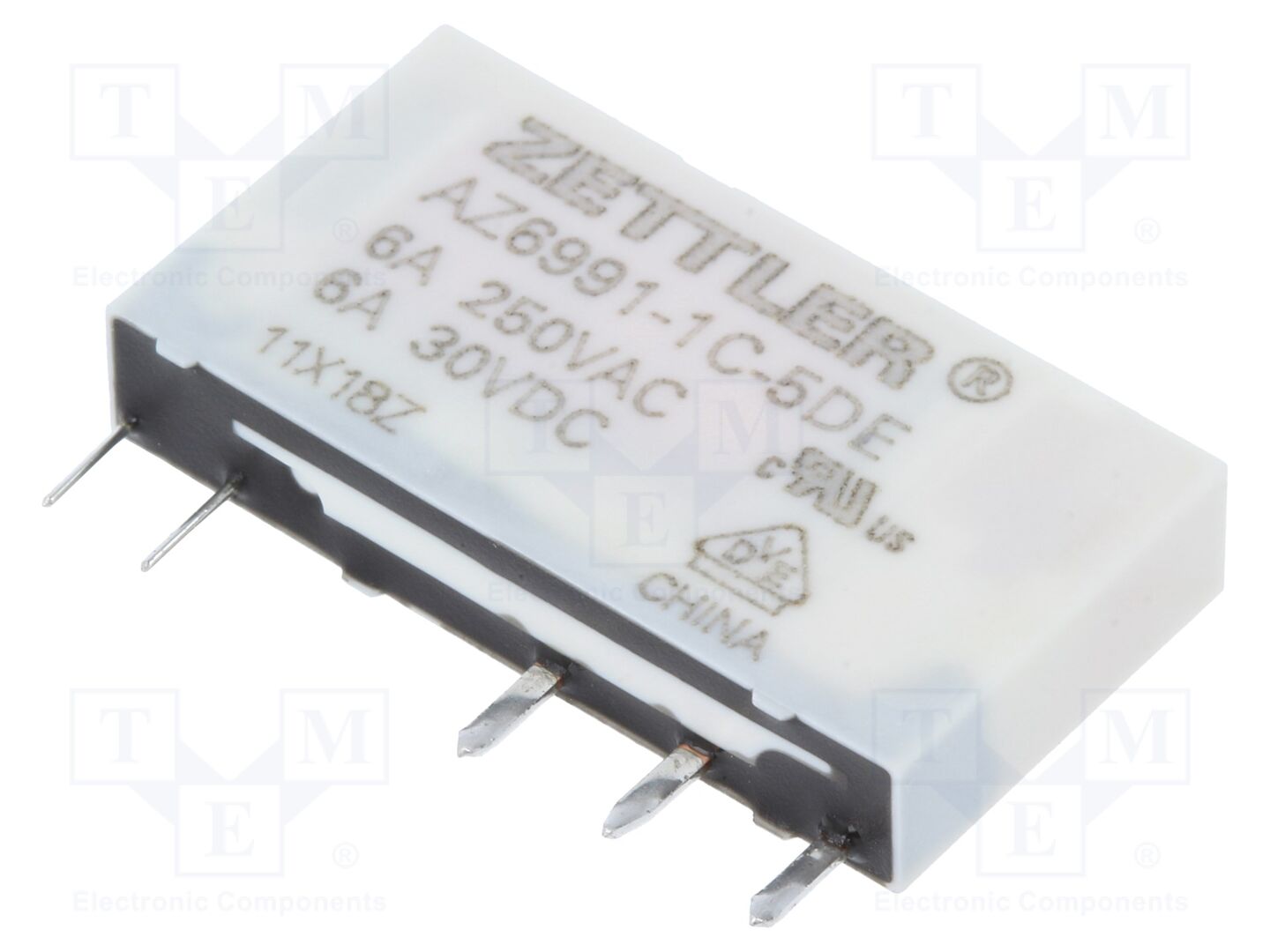 ZETTLER AZ6991-1C-5DE Sähkömagneettinen rele 5VDC (50 kpl erä)