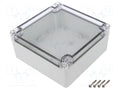 KRADEX ZP13513560SJP-PC Yleiskotelo 135x135x60mm