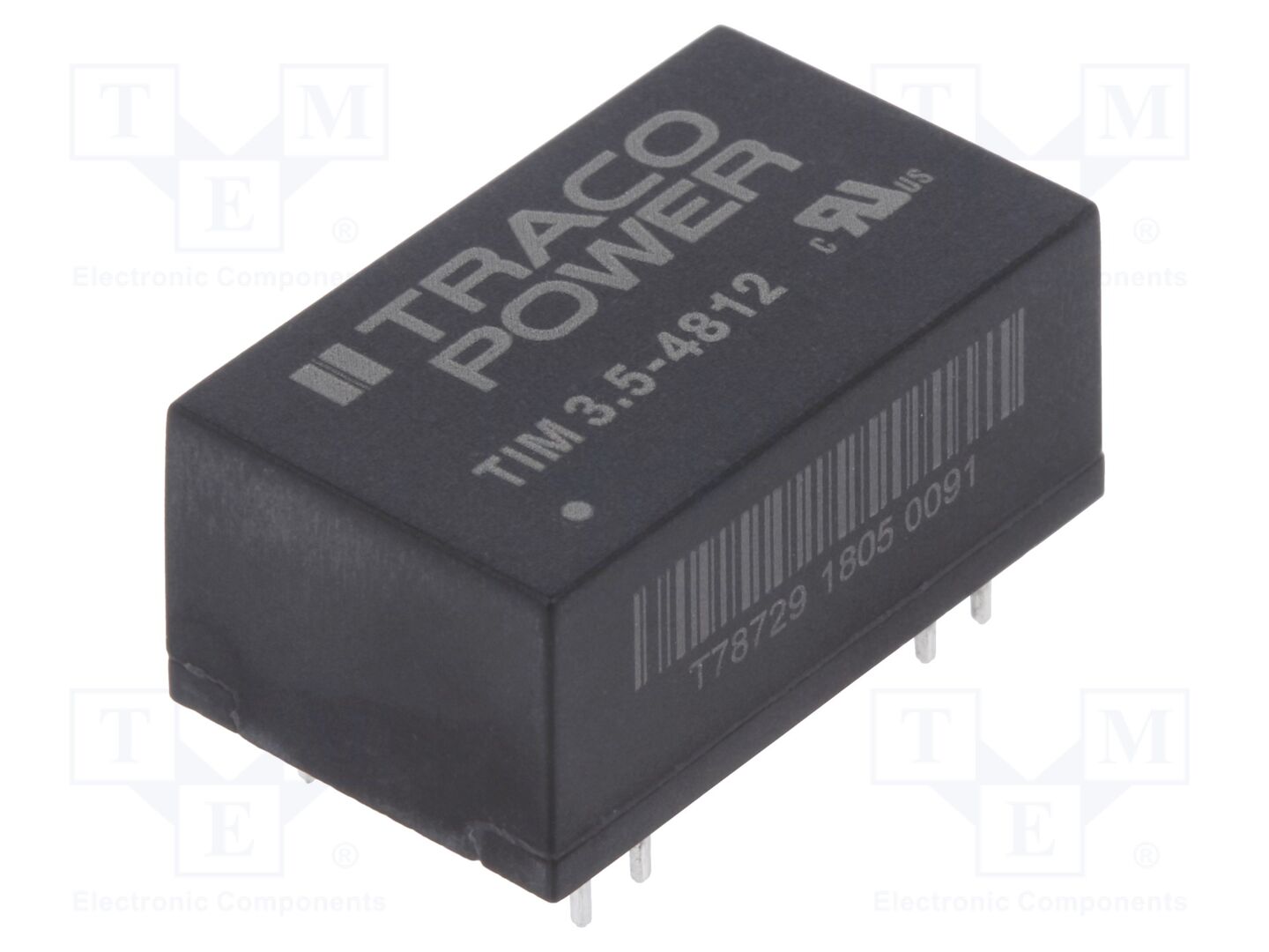 TRACO POWER TIM3.5-4812 DC/DC-muunnin 3.5W