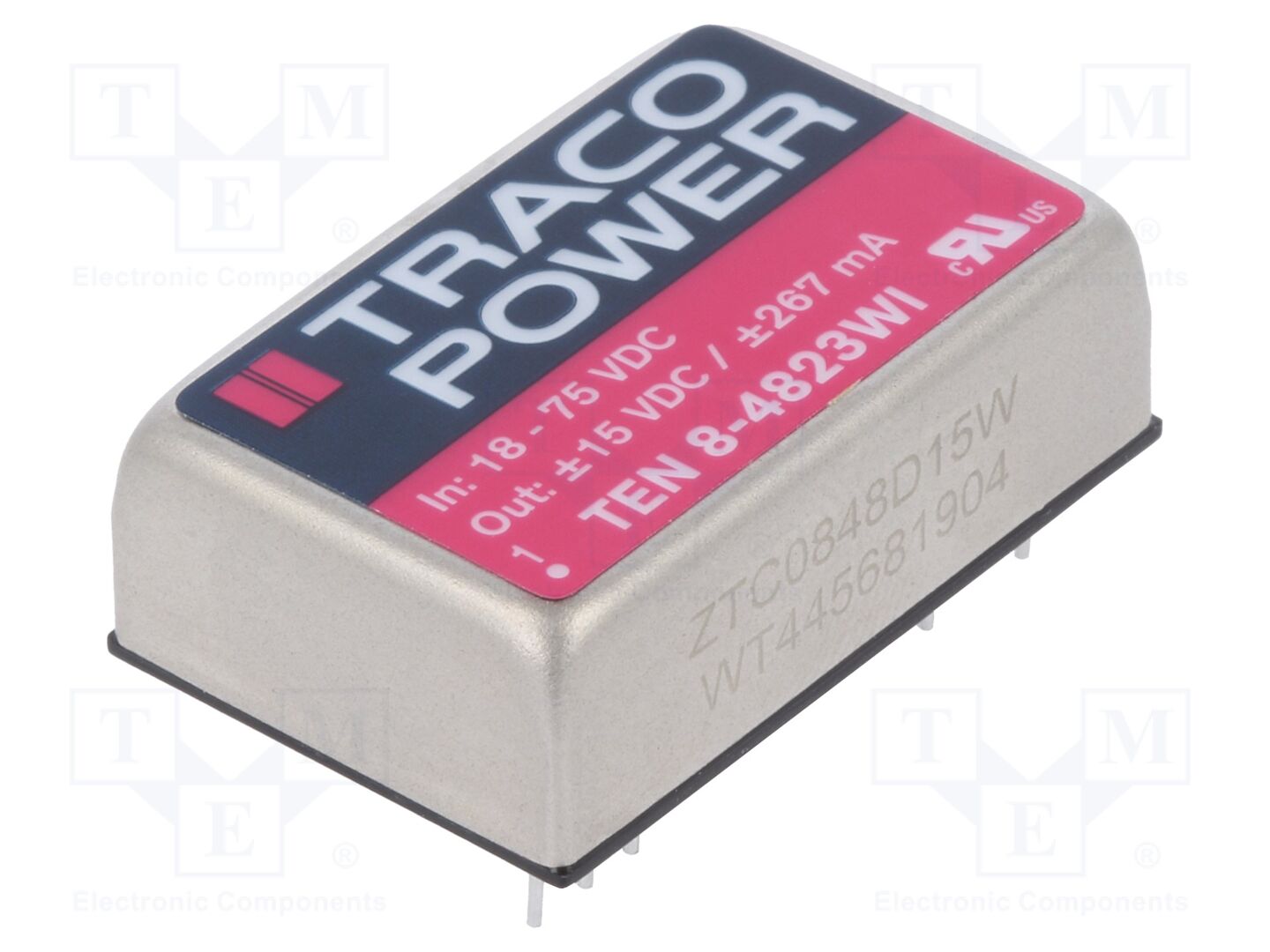 TRACO POWER TEN8-4823WI DC/DC-muunnin 8W