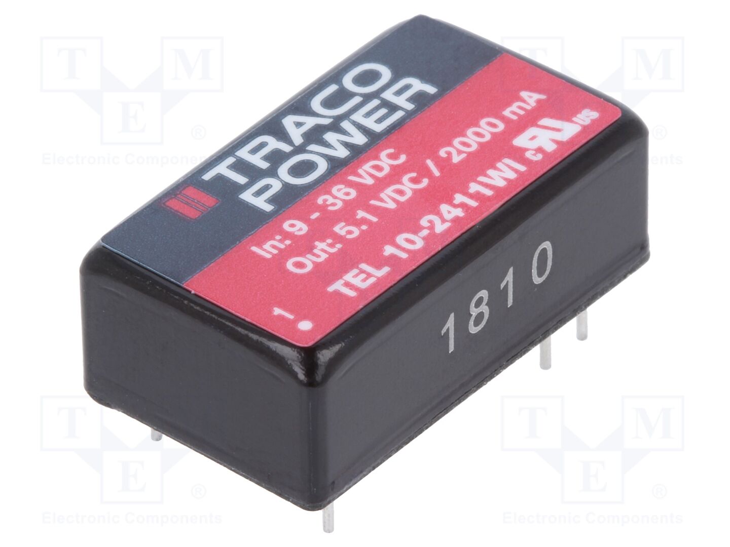 TRACO POWER TEL10-2411WI DC/DC-muunnin 10W