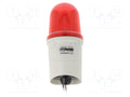 QLIGHT QAD100H-12/24-R Merkkivalo-summeri 10-30VDC