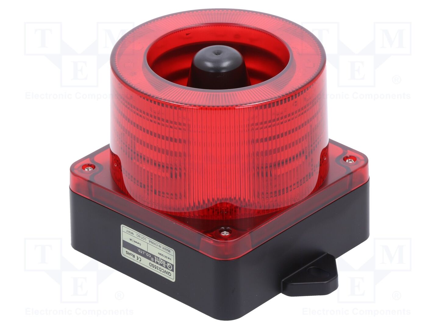 QLIGHT QWCD35SD-12/24-R Merkkivalo-äänilaite 10-30VDC
