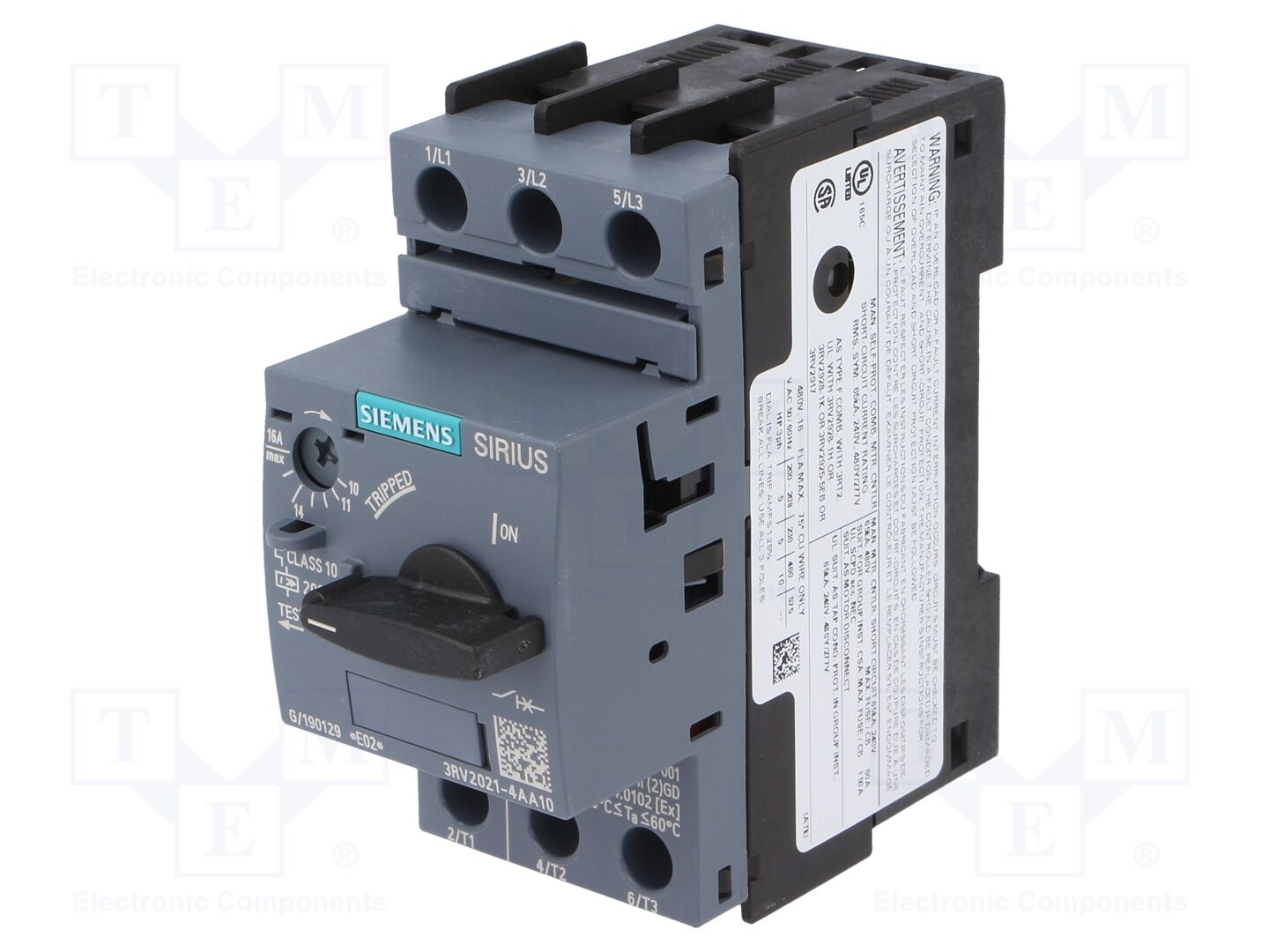 SIEMENS 3RV2021-4AA10 Moottorinsuojakatkaisija 7.5kW