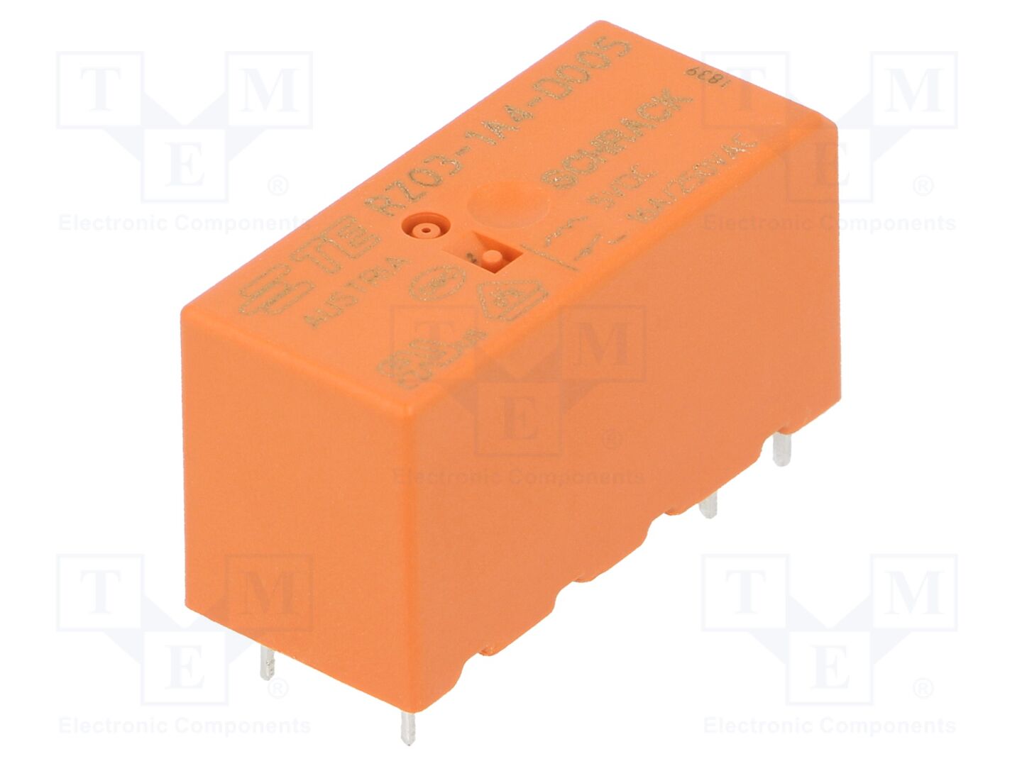 TE Connectivity RZ03-1A4-D005 Miniatuurisähkömagneettinen rele 5VDC