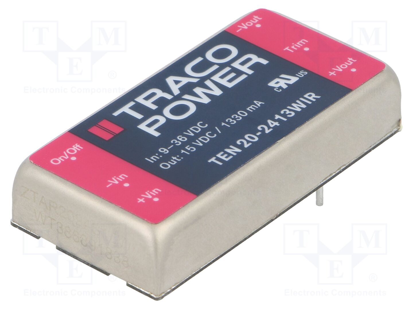 TRACO POWER TEN20-2413WIR DC/DC-muunnin 20W