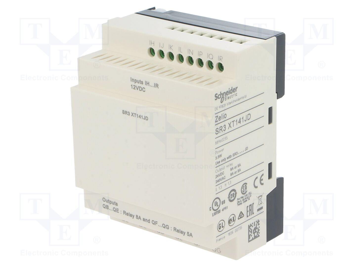 SCHNEIDER ELECTRIC SR3XT141JD Automaatiomoduuli 12VDC