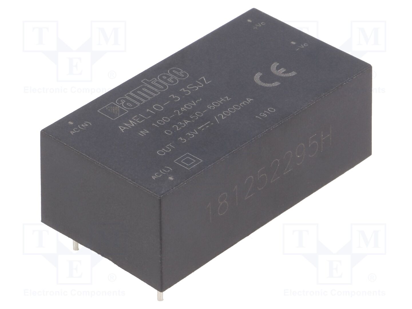 AIMTEC AMEL10-3.3SJZ AC/DC muunnin 6.6W