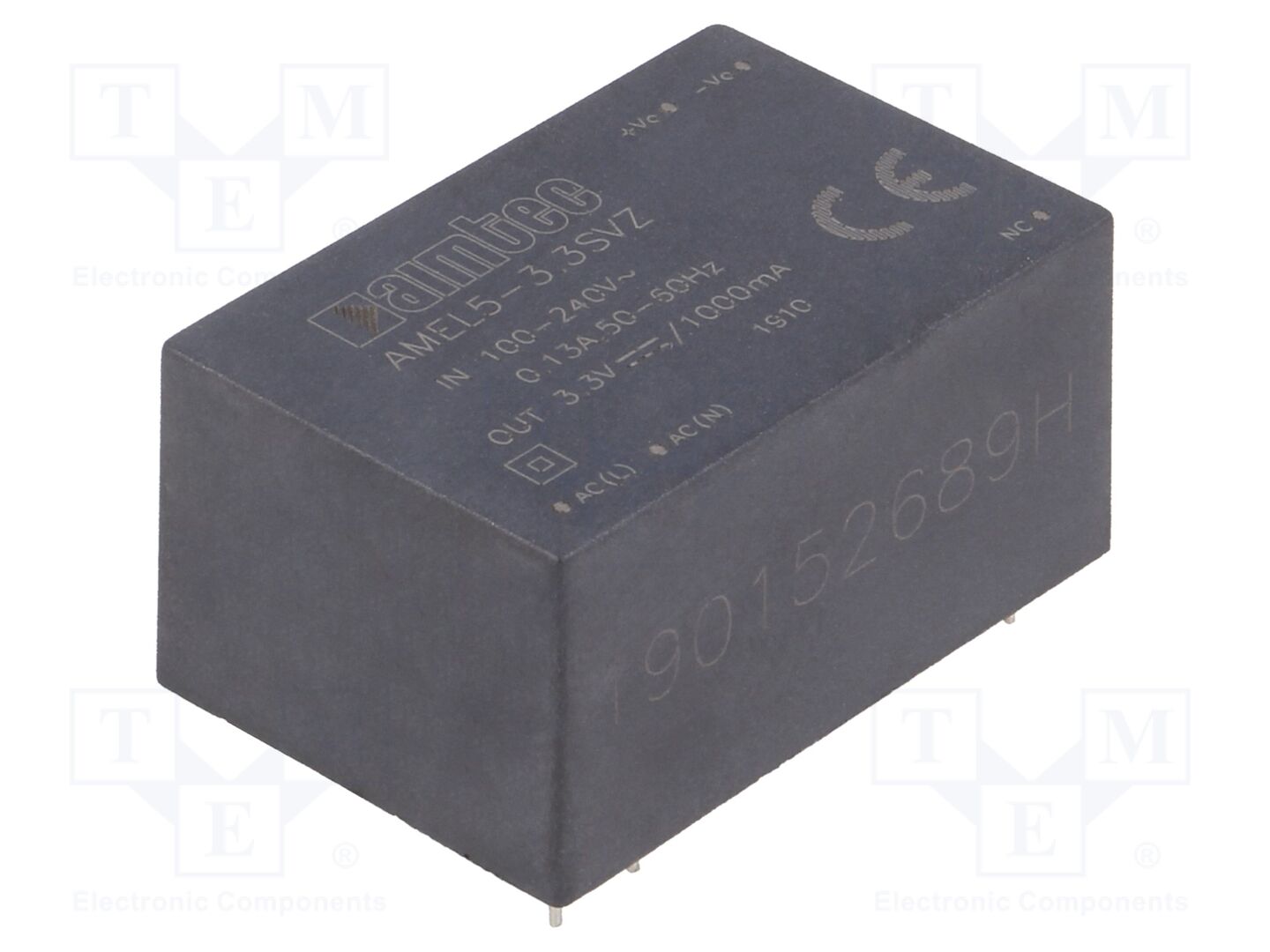 AIMTEC AMEL5-3.3SVZ PCB AC/DC-muunnin 3.3W