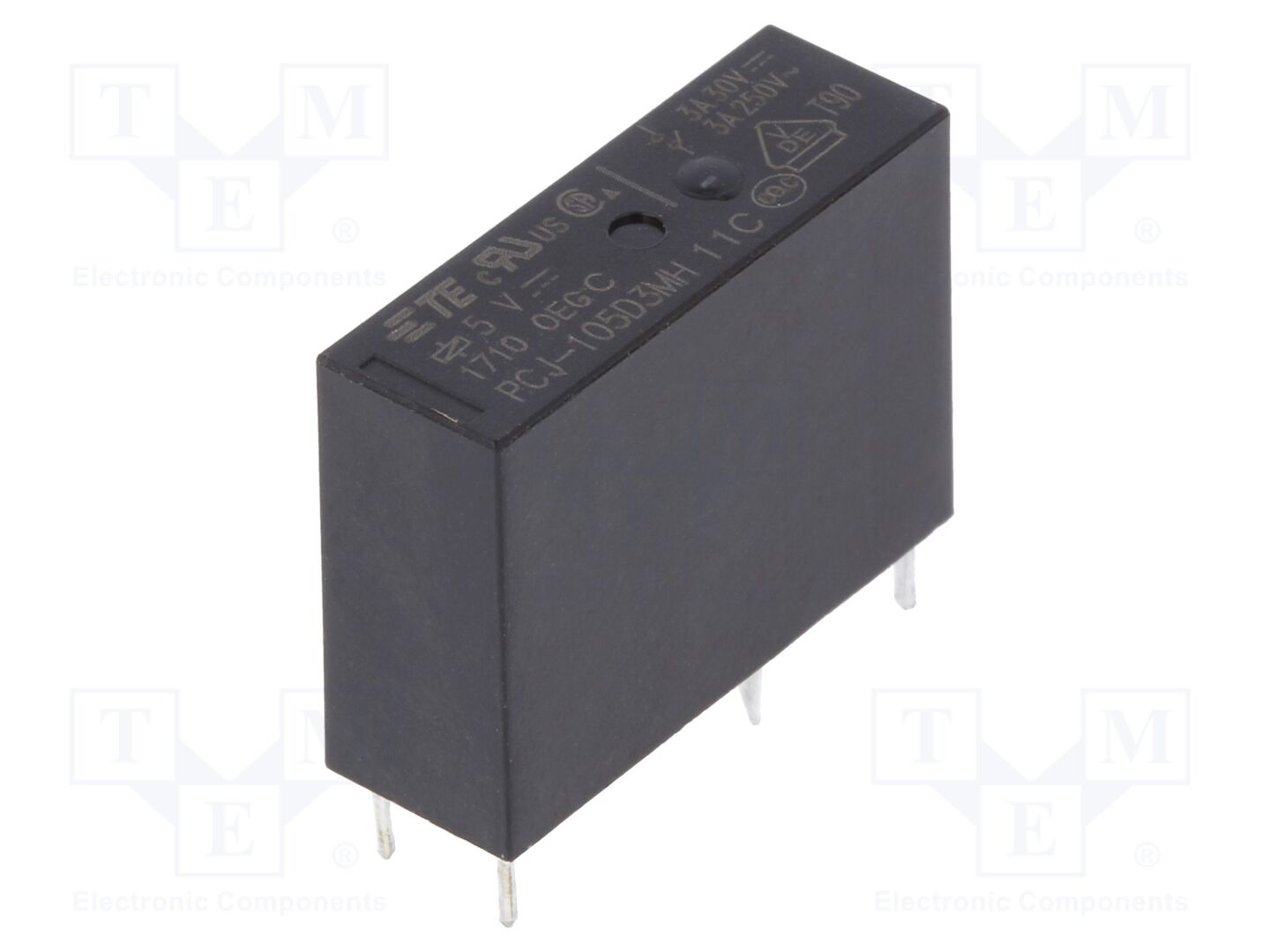 TE Connectivity PCJ-105D3MH.301 Sähkömagneettinen rele 5VDC