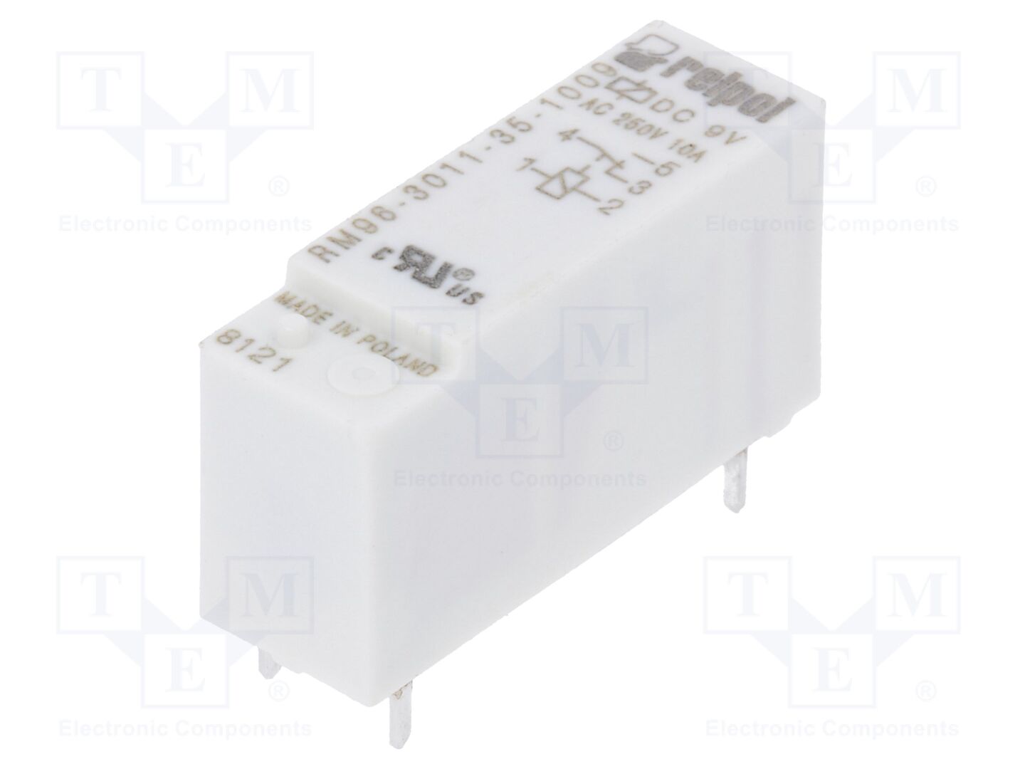 RELPOL RM96-3011-35-1009 Sähkömagneettinen rele 9VDC (50 kpl erä)