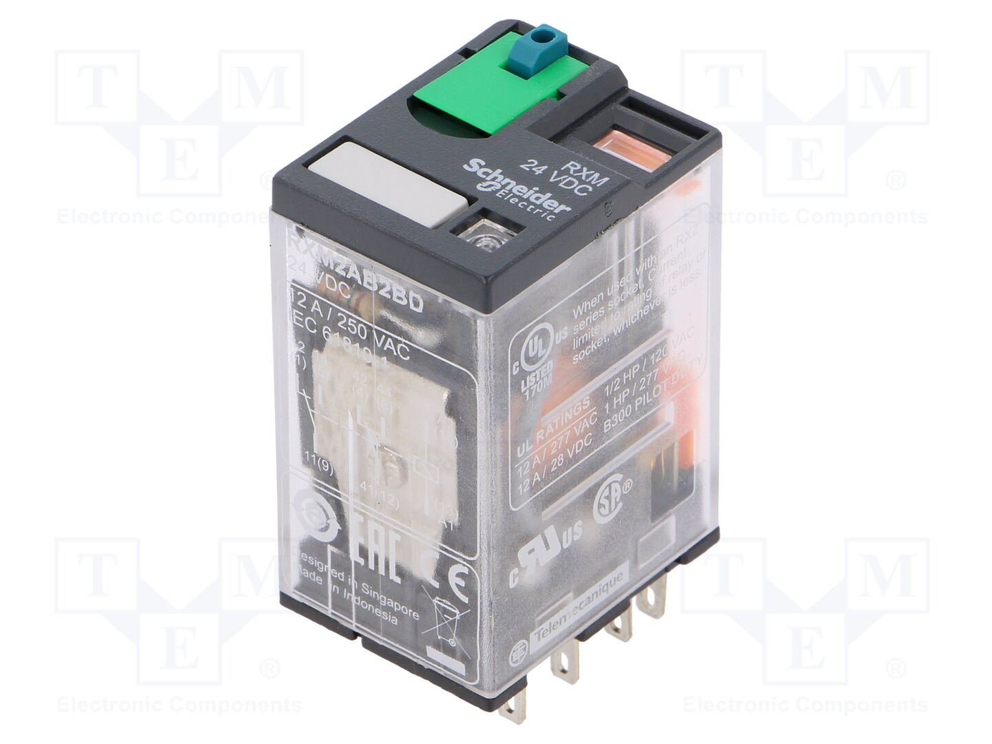 SCHNEIDER ELECTRIC RXM2AB2BD Sähkömagneettinen rele 24VDC