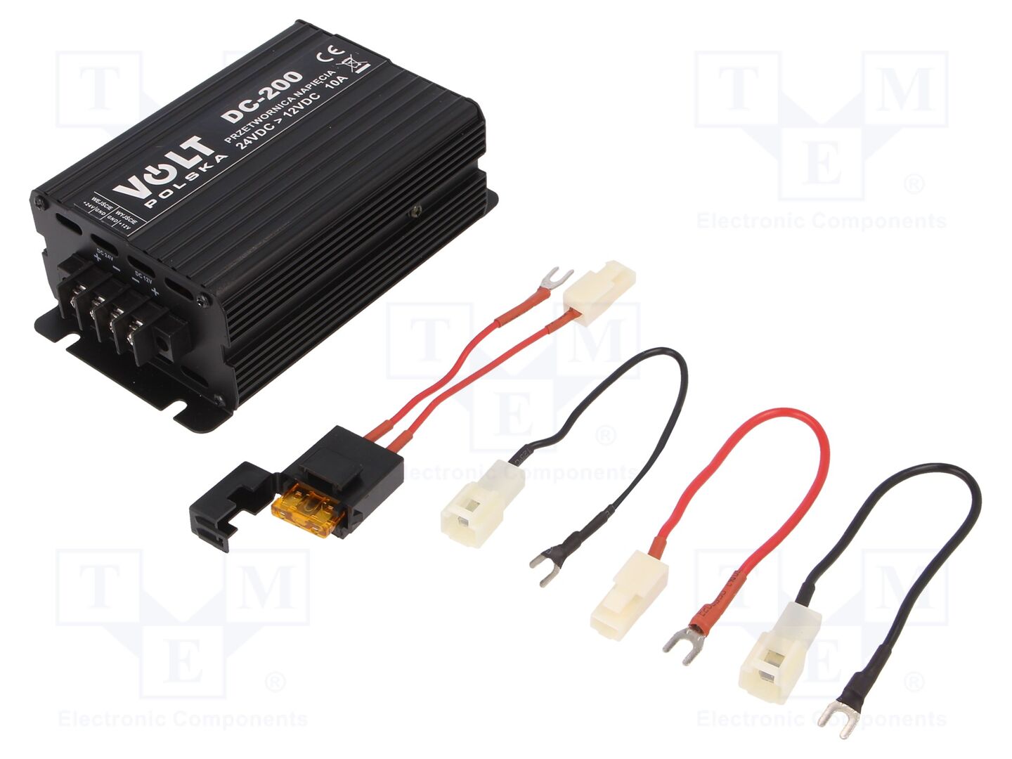 VOLT POLSKA DC200-24/12 DC/DC-muunnin 24V/12V 10A