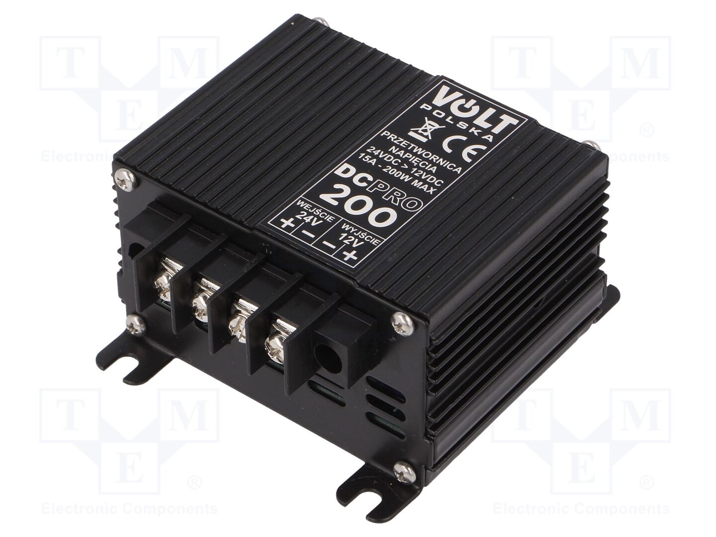 VOLT POLSKA DC200-24/12-PRO DC/DC-muunnin 24V 12V 15A