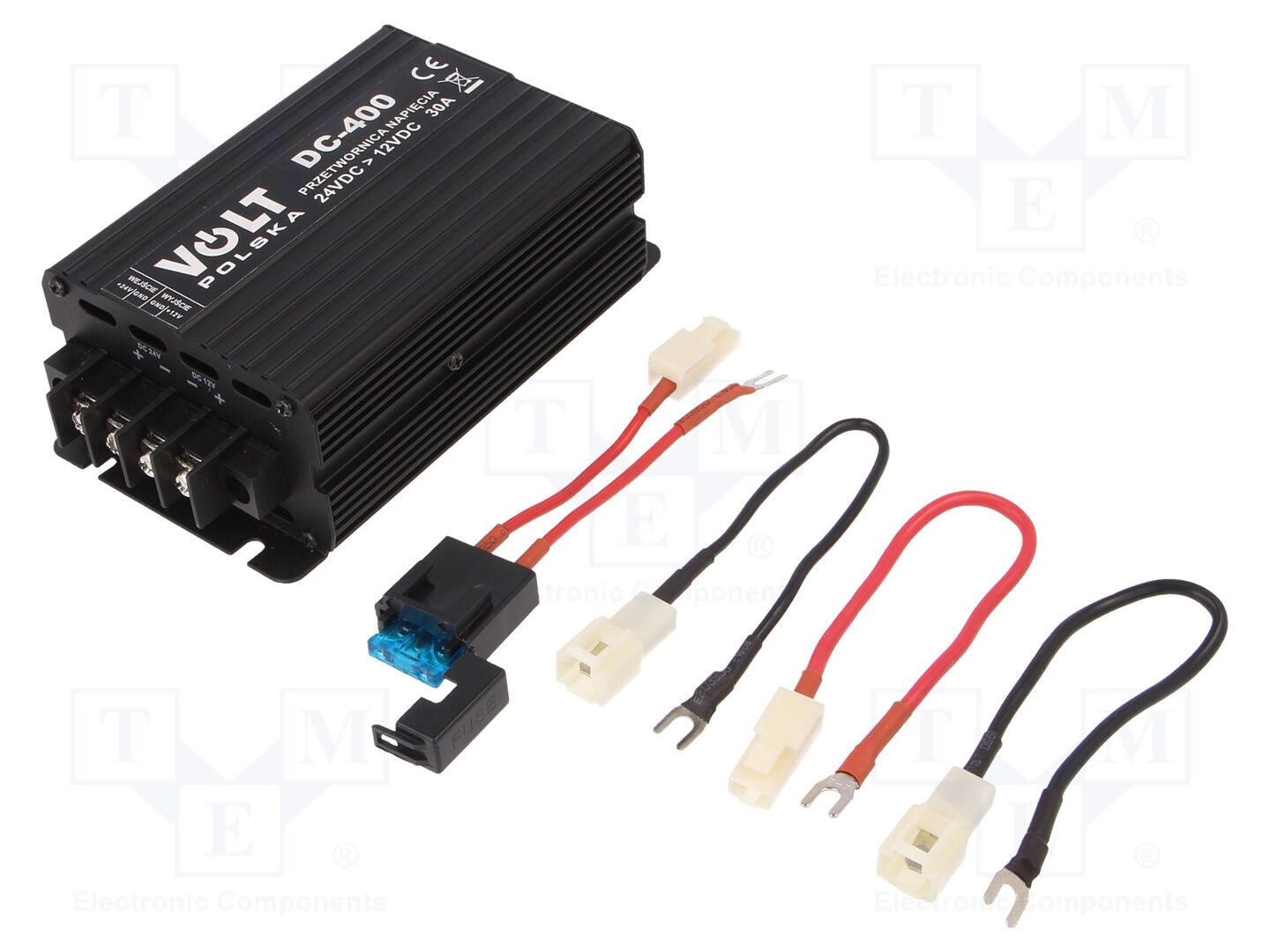 VOLT POLSKA DC400-24/12 DC/DC-muunnin 30A 21-30VDC