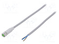 MURRELEKTRONIK 7014-08041-2100300 Anturikaapeli M8, 3 pin