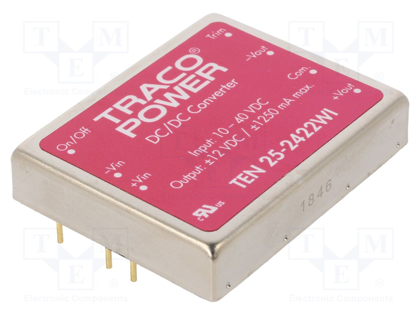 TRACO POWER TEN25-2422WI DC/DC-muunnin 25W