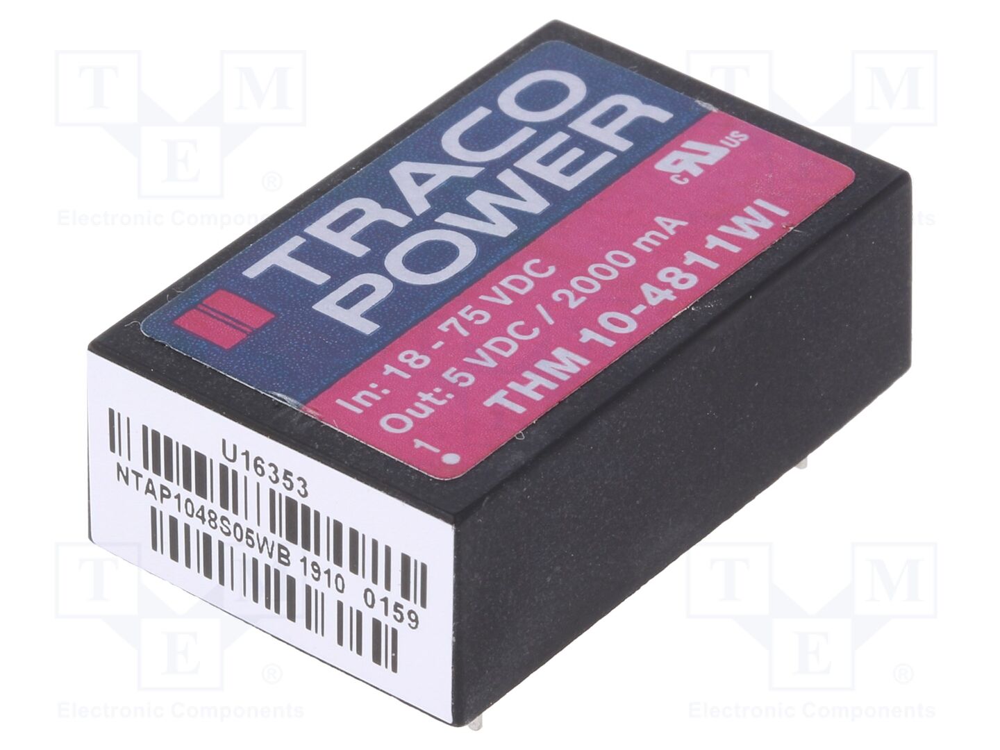 TRACO POWER THM10-4811WI DC/DC-muunnin 10W