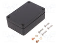 HAMMOND HM-1590Z062BK Yleiskotelo 64x98x36mm
