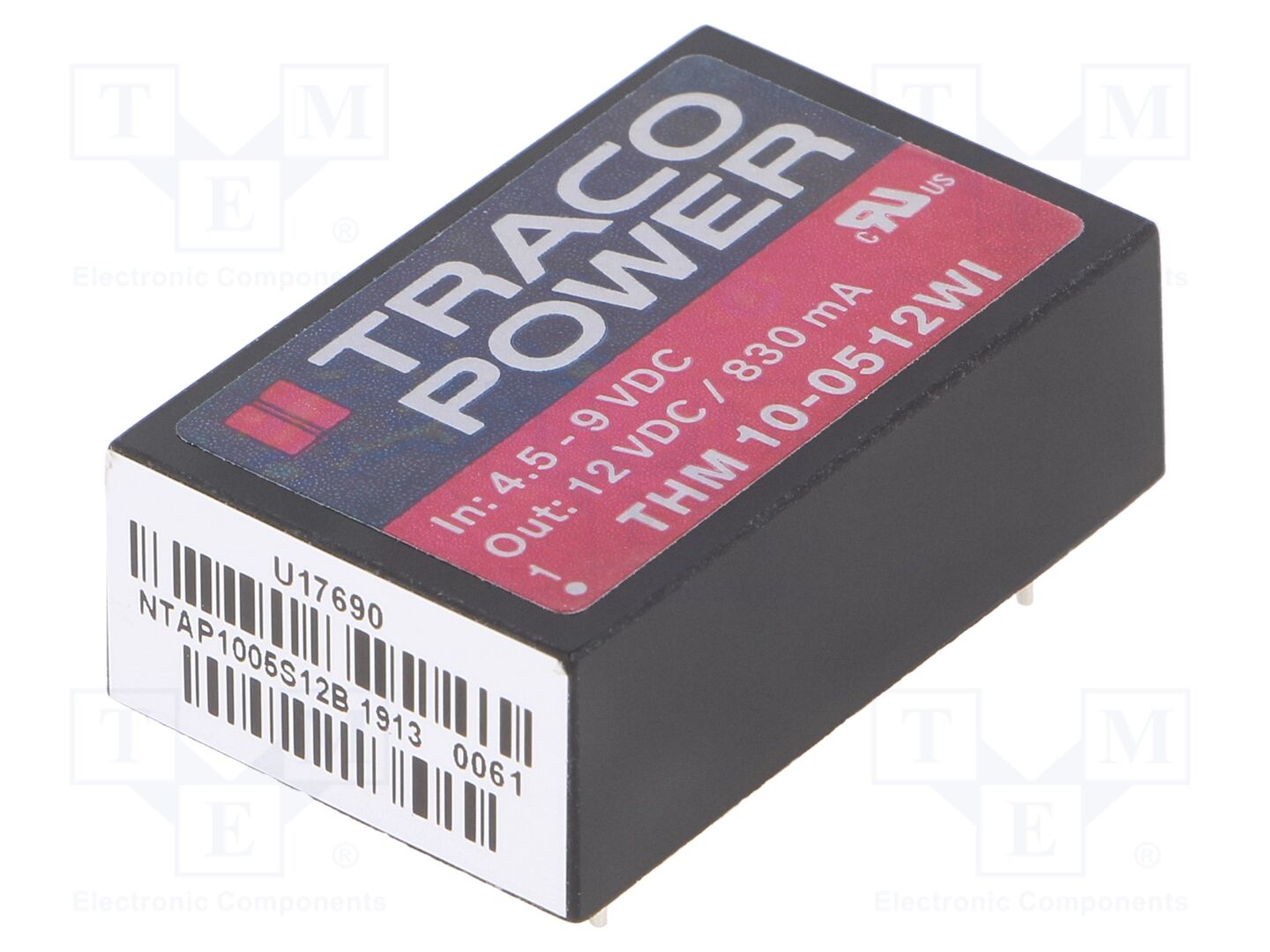 TRACO POWER THM10-0512WI DC/DC-muunnin 10W