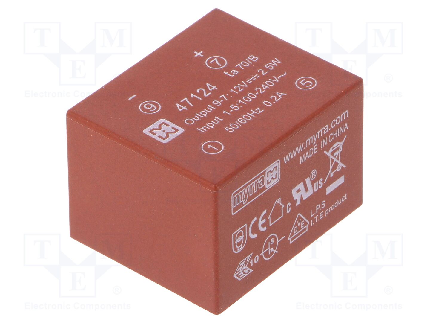 MYRRA 47124 AC/DC-muunnin 2.5W