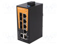 WEIDMÜLLER IE-SW-BL08-6TX-2SC Ethernet-kytkin 9.6÷60VDC