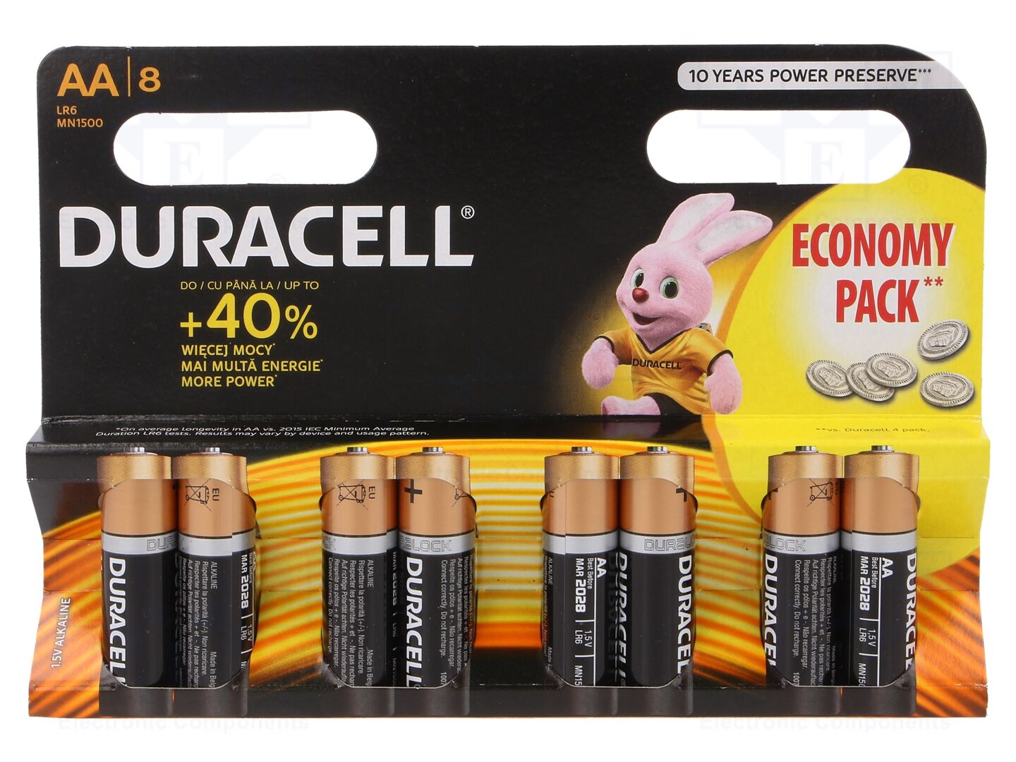 DURACELL BAT-LR6/DR-B8 Alkaliparisto AA 1.5V