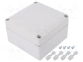 WEIDMÜLLER MPC-12/12/07-7035 Yleiskotelo 120x120x75mm