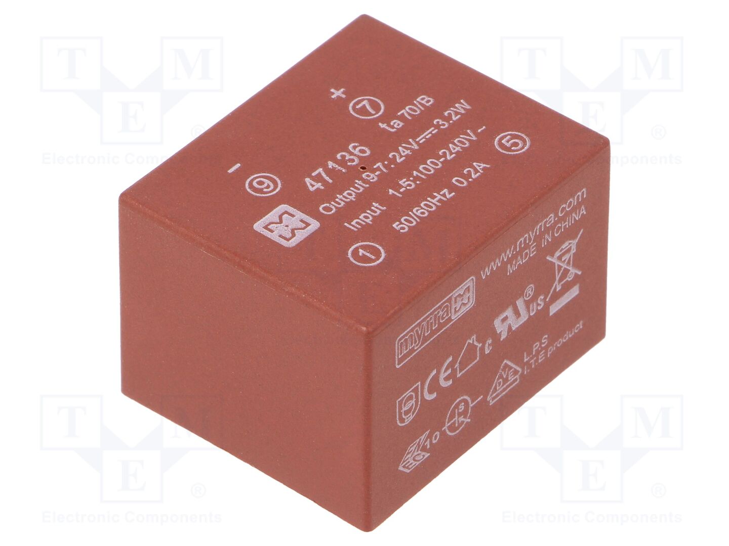 MYRRA 47136 PCB AC/DC-muunnin 3.2W