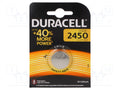 DURACELL BAT-CR2450-DR Paristo litium