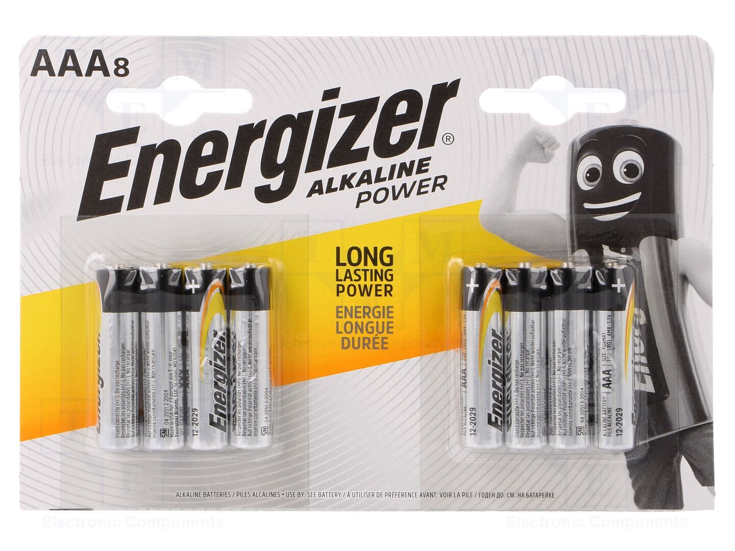 ENERGIZER BAT-LR03/EGB-B8 Alkaliparisto AAA 1.5V