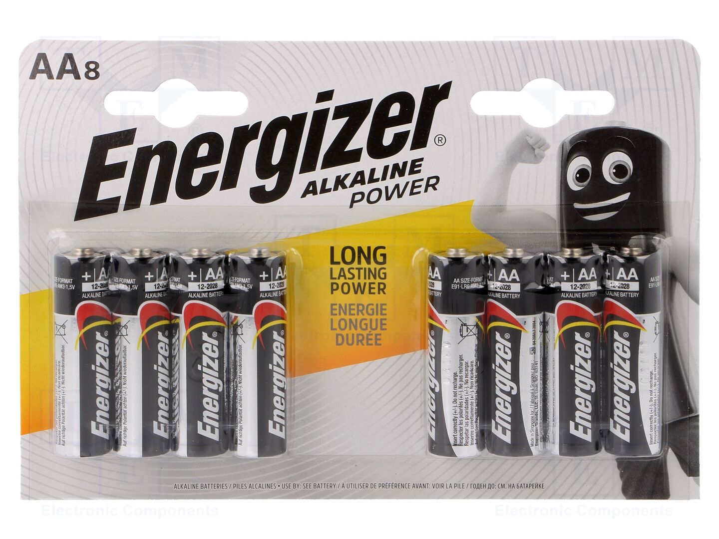 ENERGIZER BAT-LR6/EGB-B8 Alkaliparisto AA 1.5V
