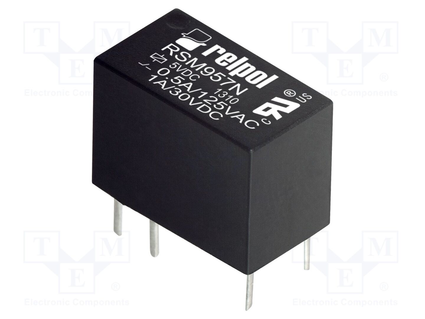 RELPOL RSM957N-0111-85-S005 Miniatuuri sähkömagneettinen rele 5VDC (50 kpl erä)