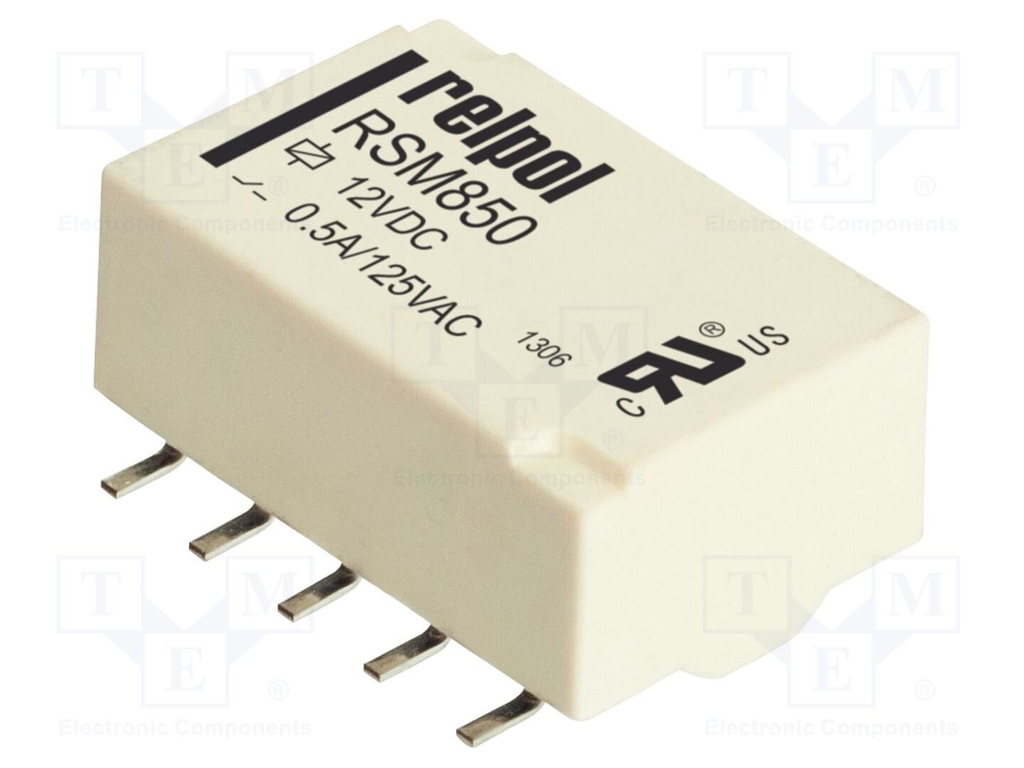 RELPOL RSM850-6112-8M-1012 Sähkömagneettinen rele 12VDC