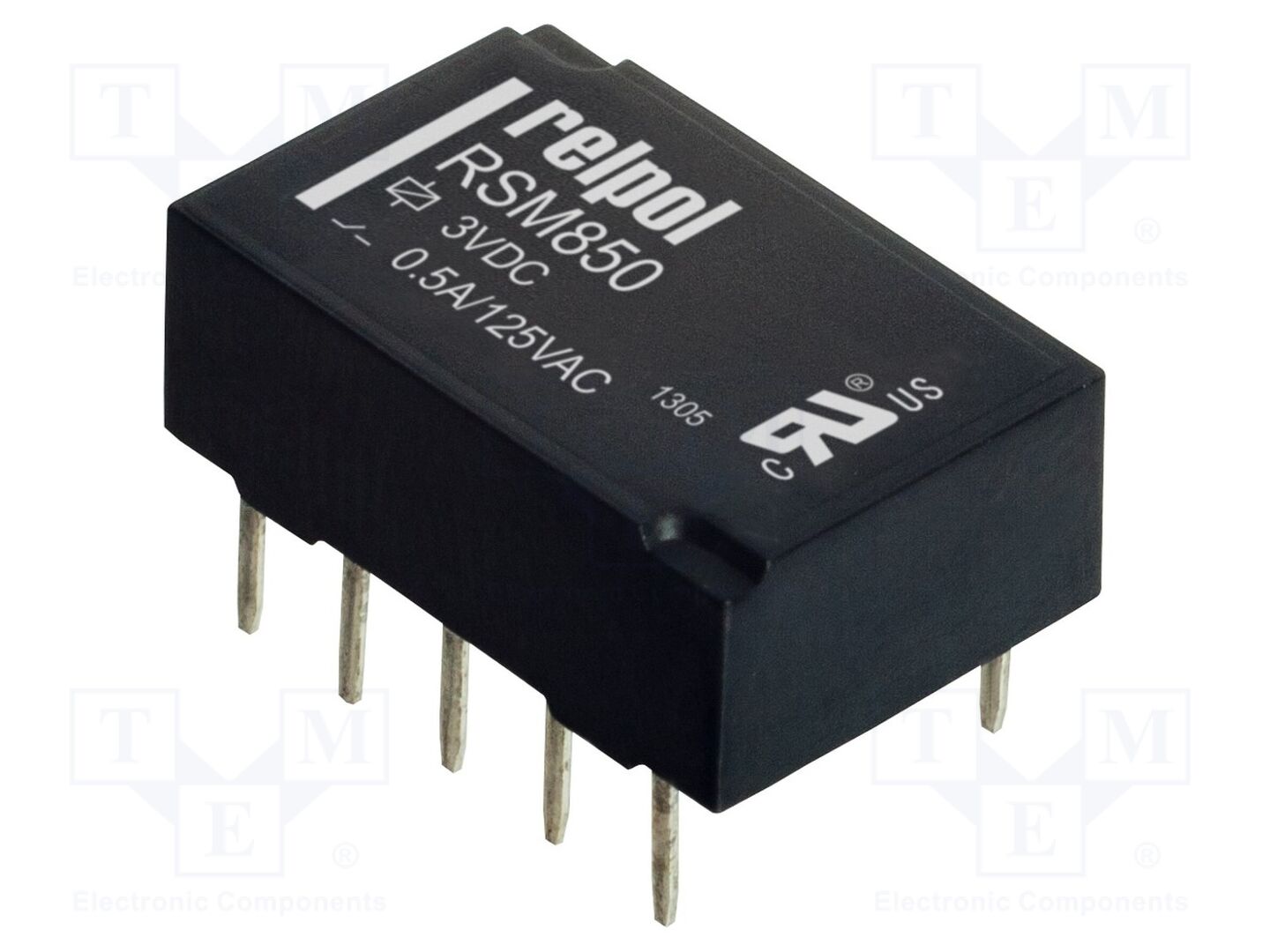 RELPOL RSM850-6112-85-1003 Sähkömagneettinen rele 3VDC