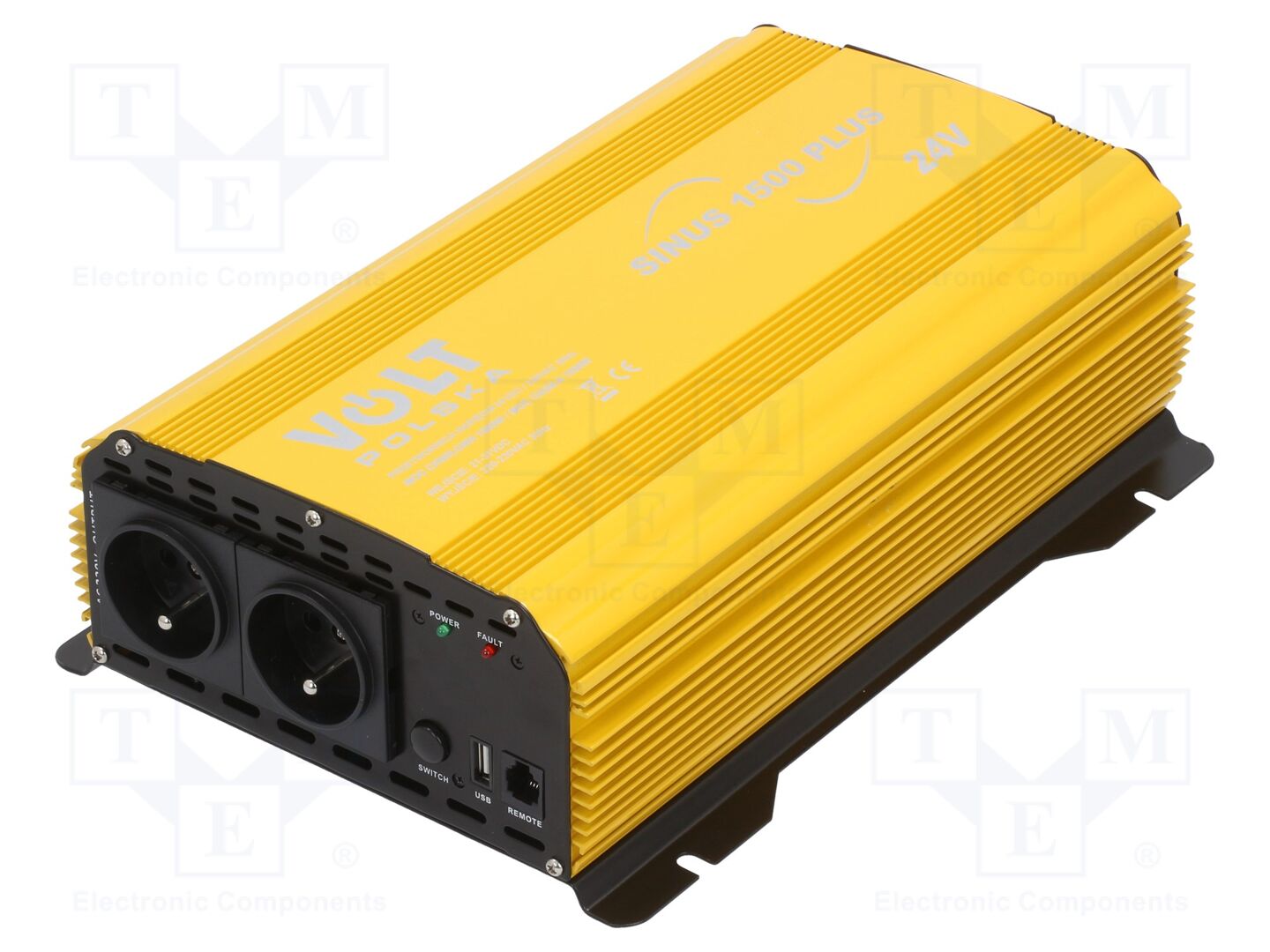 VOLT POLSKA SINUS-P-1500-24V DC/AC muunnin 24V 1000W