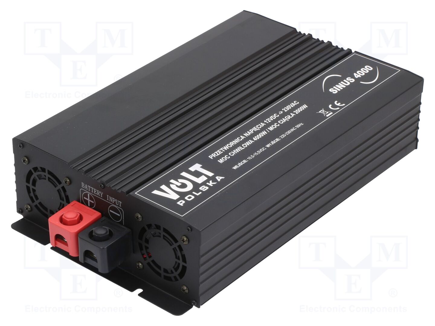 VOLT POLSKA SINUS-4000-12V DC/AC muunnin 2000W 12V