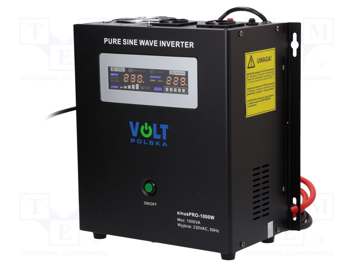 VOLT POLSKA SINUS-PROW-1000-12 DC/AC muunnin 700W 230V