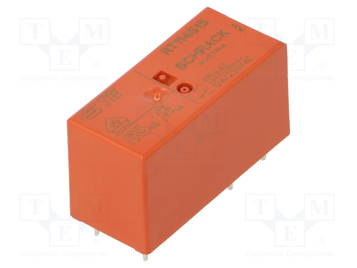 TE Connectivity RT114615 Sähkömagneettinen rele 115VAC